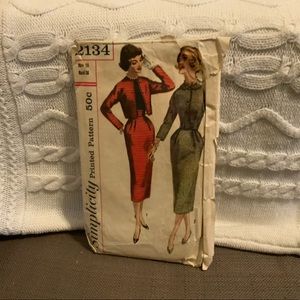 VINTAGE SIMPLICITY Womens printed pattern …in tact 70’s